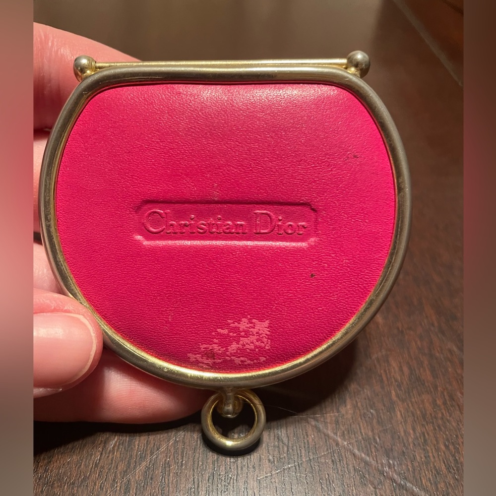 Christian Dior coin purse, accordion style, vintage, rare unicorn 🦄!!